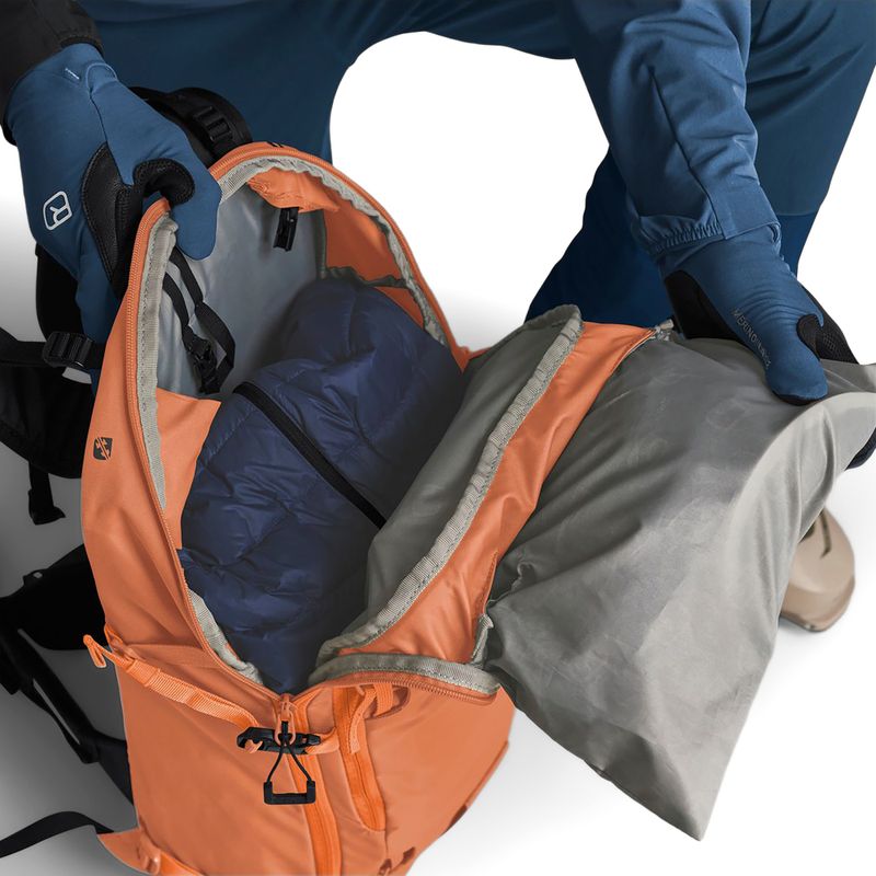 Slidinėjimo kuprinė ORTOVOX Venet Tour 30 l faded tangerine 11
