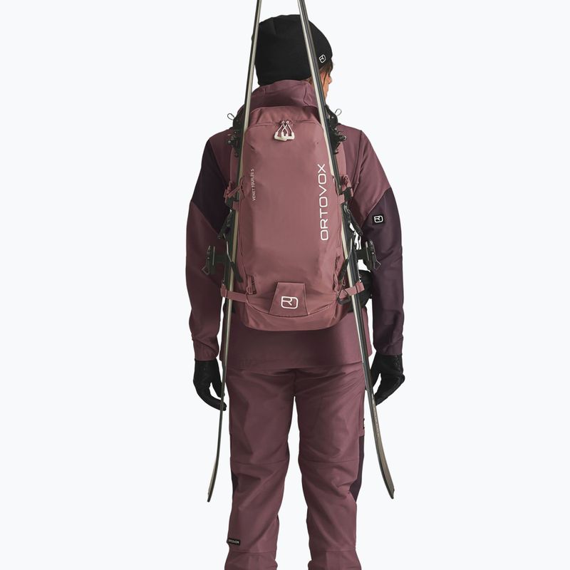 Slidinėjimo kuprinė ORTOVOX Venet Tour 28 l dusk rose 7