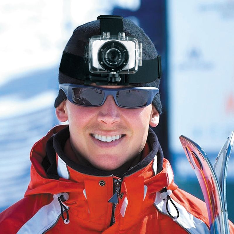 GoXtreme Head-Strap-Mount kameros laikiklis, juodas 55235 3
