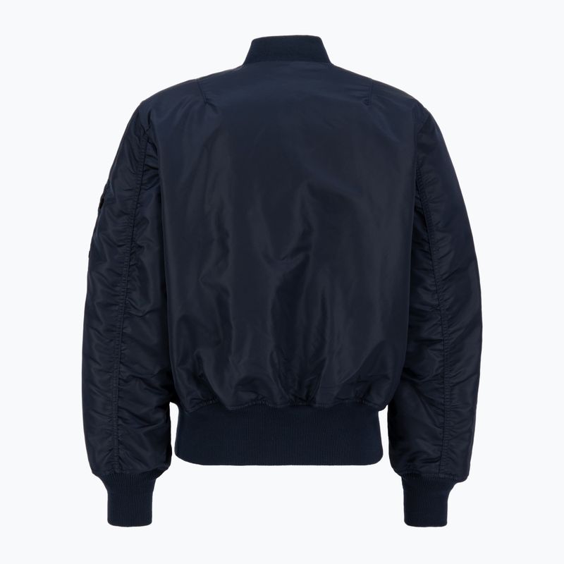 Vyriška striukė Alpha Industries MA-1 Heritage Bomberka rep.blue 2