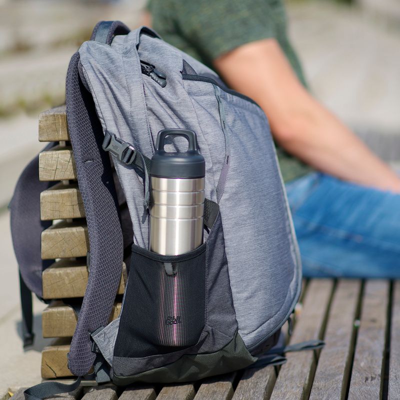 Esbit Majoris Nerūdijančio plieno plačiakaklis "Daypack" 700 ml nerūdijančio plieno/matinis termosas 6