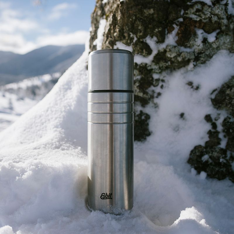 "Esbit Majoris" nerūdijančio plieno vakuuminė kolba 1000 ml nerūdijančio plieno/matinis termosas 5