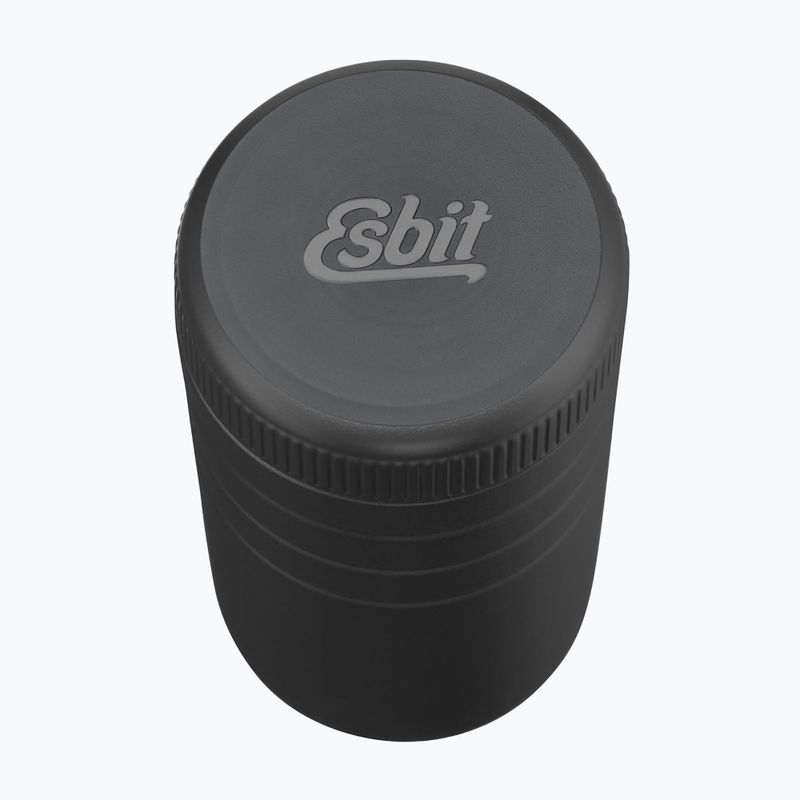 "Esbit Majoris" nerūdijančio plieno maisto termosas 550 ml, juodas 2