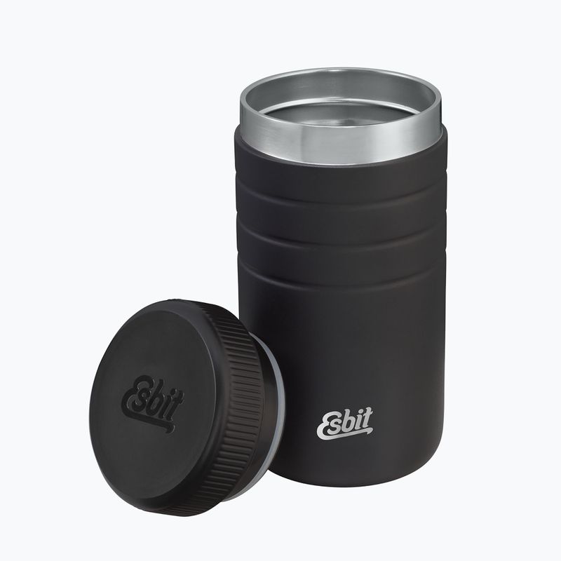 "Esbit Majoris" nerūdijančio plieno maisto termosas 550 ml, juodas 5