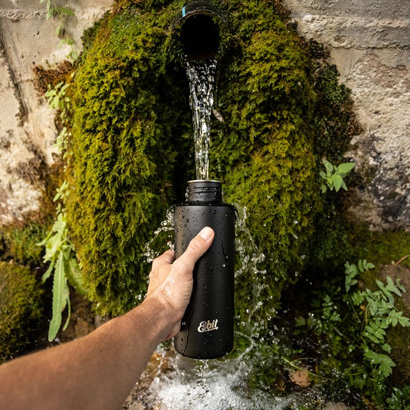 "Esbit Sculptor" nerūdijančio plieno gertuvė 750 ml, juoda 8