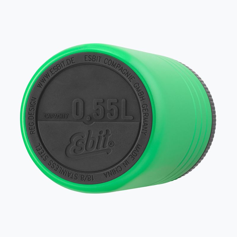 Esbit Majoris nerūdijančio plieno termosas maistui 550 ml obuolių žalia 4