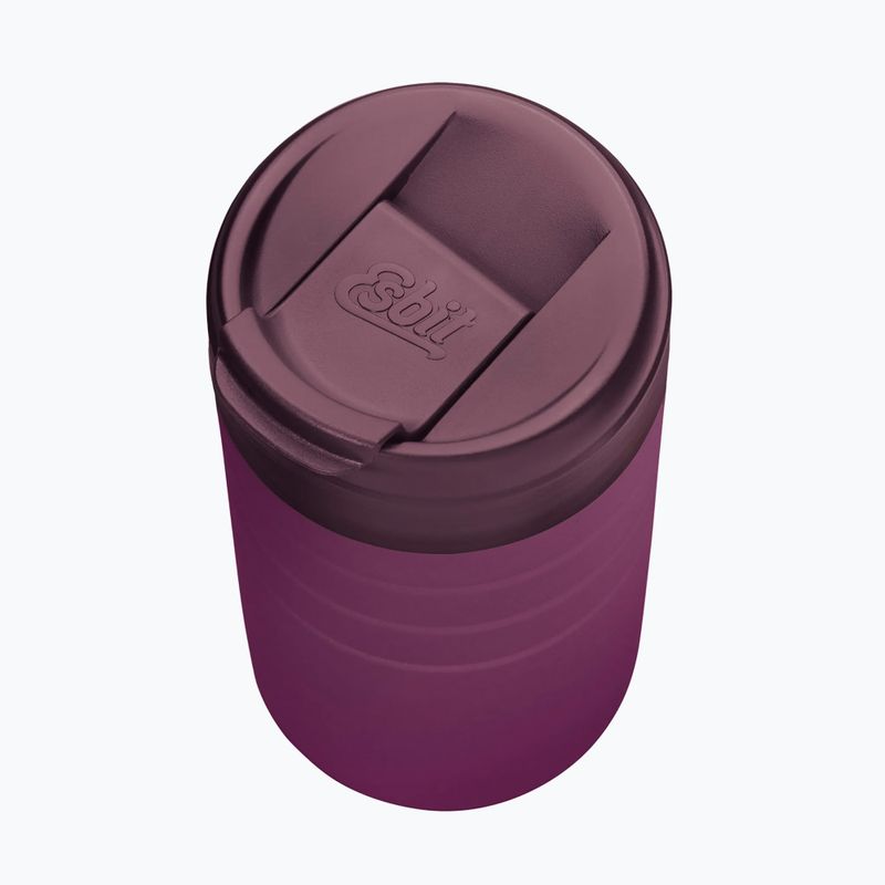 Terminis puodelis Esbit Majoris Stainless Steel Thermo Mug With Flip Top 450 ml berry 2