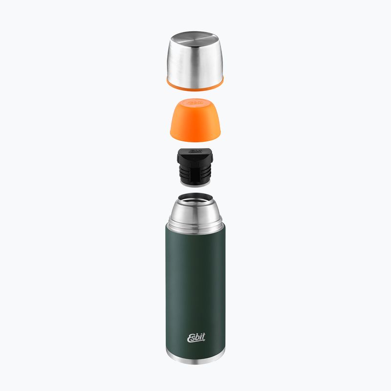 Termosas Esbit Stainless Steel Vacuum Flask 1000 ml forest green 2