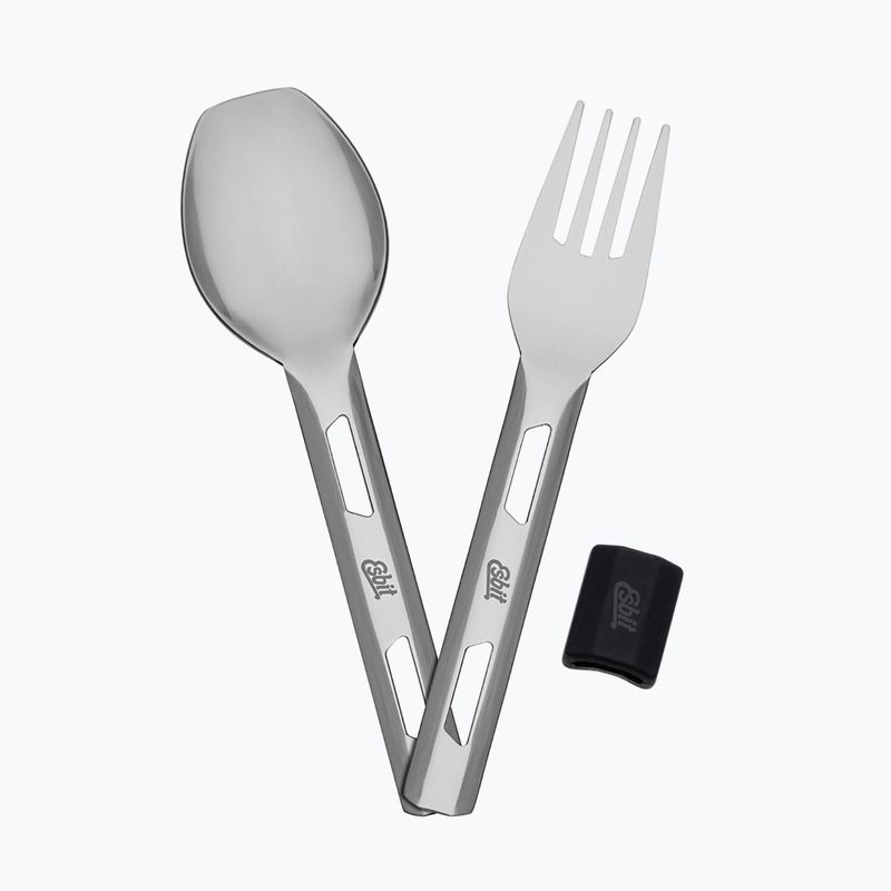 Maisto termosas su stalo įrankiais Esbit Stainless Steel Food Jug 500 ml black 9