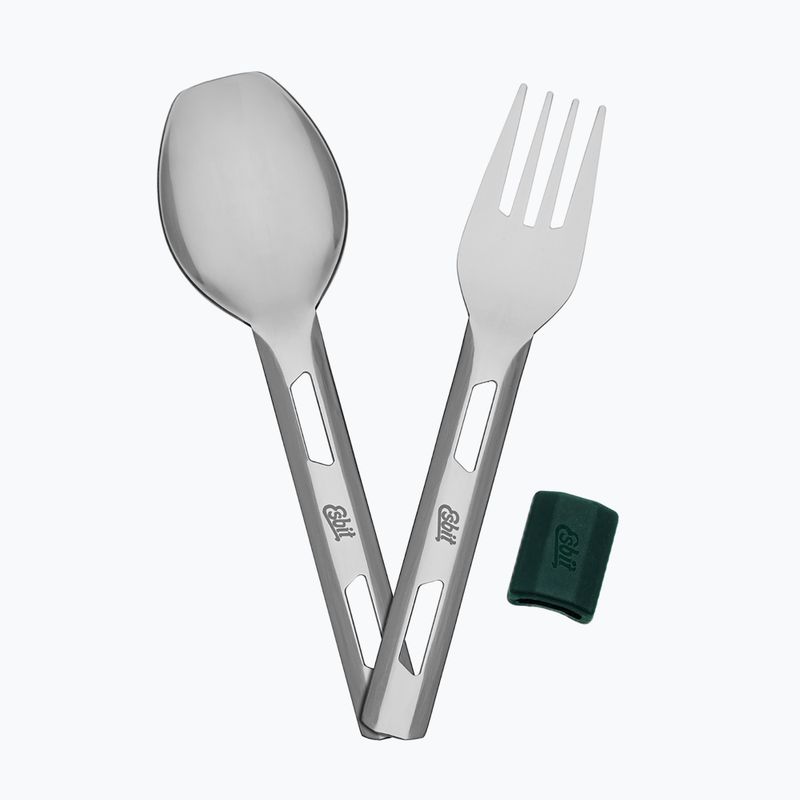 Maisto termosas su stalo įrankiais Esbit Stainless Steel Food Jug 500 ml forest green 8