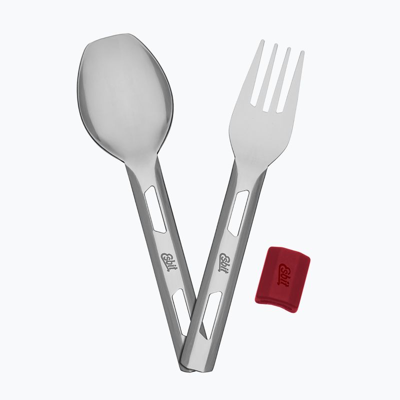 Stalo įrankiai Esbit Food Jug Silicone Band burgundy 4