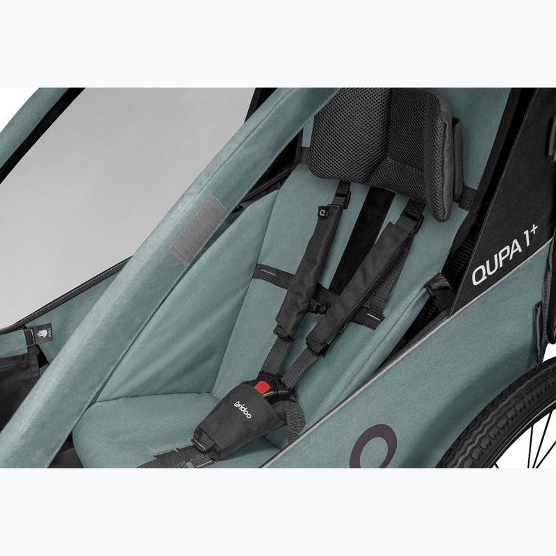 Dviračio priekaba Qeridoo Qupa 1 mineral blue 8