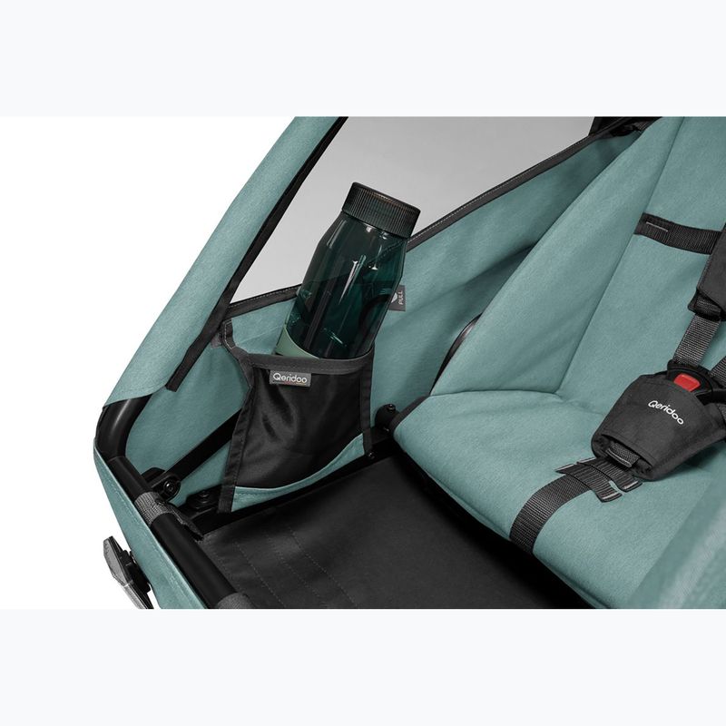 Dviračio priekaba Qeridoo Qupa 1 mineral blue 11