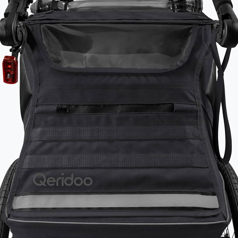 Priekaba dviračiui Qeridoo Kidgoo 2 phantom grey 6