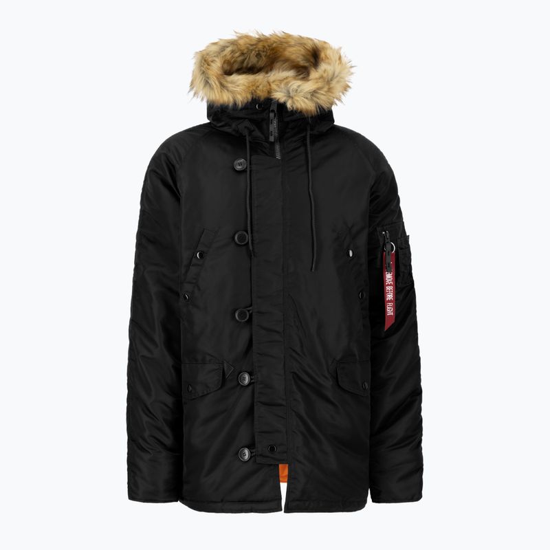 Alpha Industries vyriška striukė N-3B VF juoda