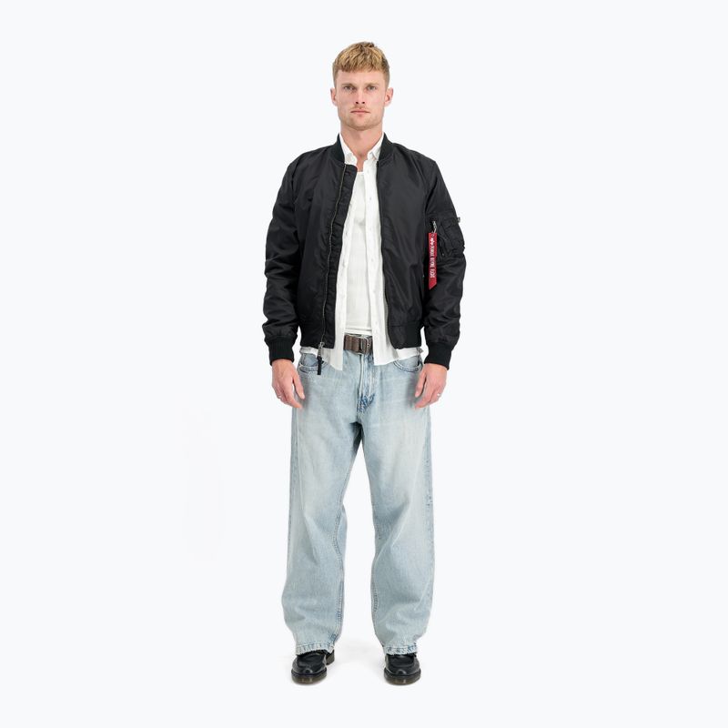 Vyriška striukė Alpha Industries MA-1 TT Two Tone Bomber black 2