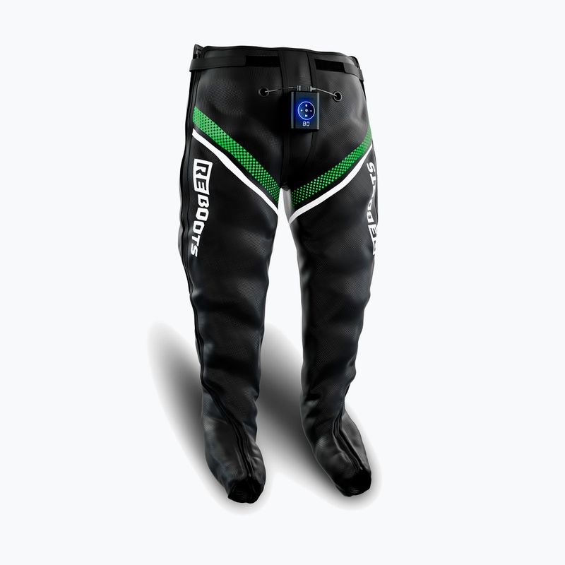 Regeneracinės kelnės REBOOTS Go X Straight Cut black/white/green 8