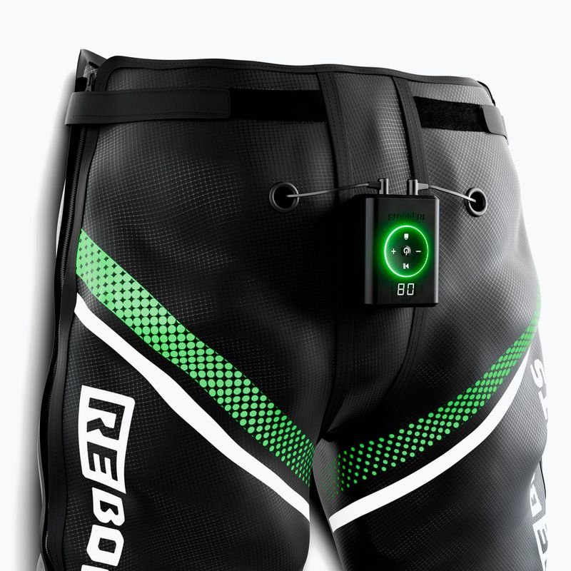 Regeneracinės kelnės REBOOTS Go X Straight Cut black/white/green 12
