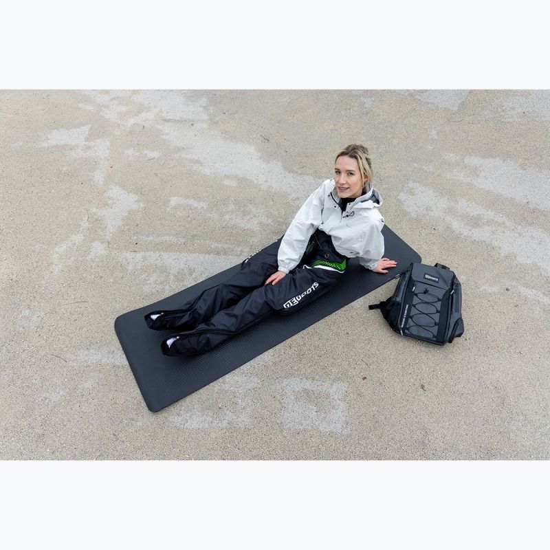 Regeneracinės kelnės REBOOTS Go X Straight Cut black/white/green 16