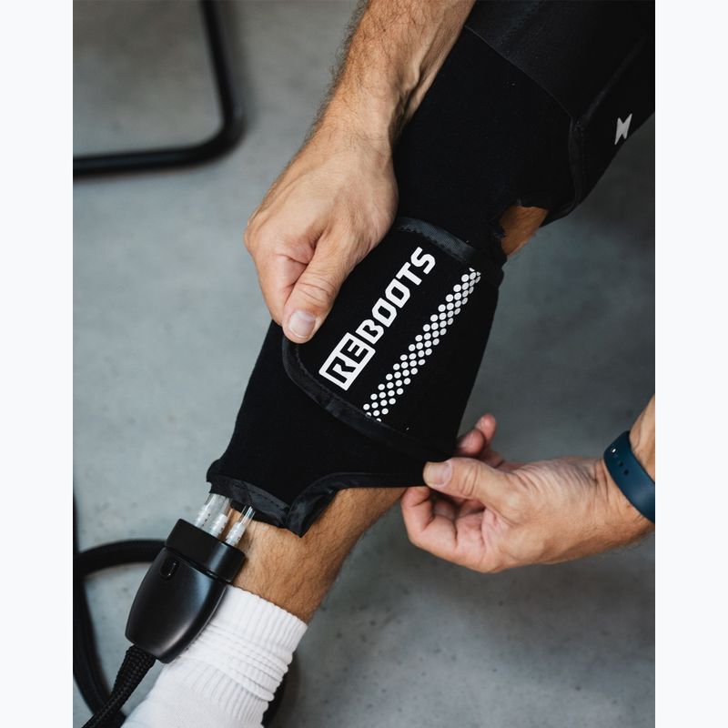 Manžetė krioterapijai su kompresija REBOOTS Knee black 10
