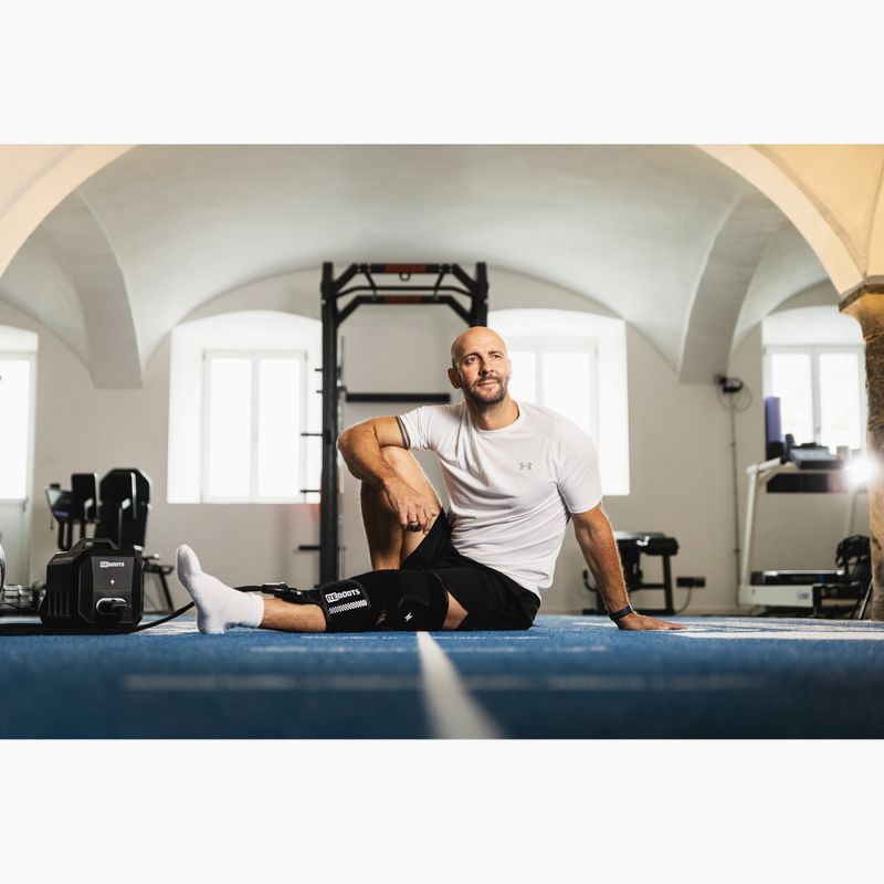 Manžetė krioterapijai su kompresija REBOOTS Knee black 13