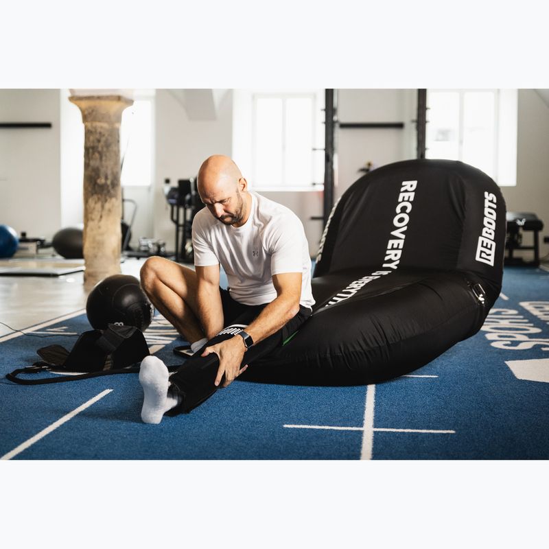 Manžetė krioterapijai su kompresija REBOOTS Leg black 3