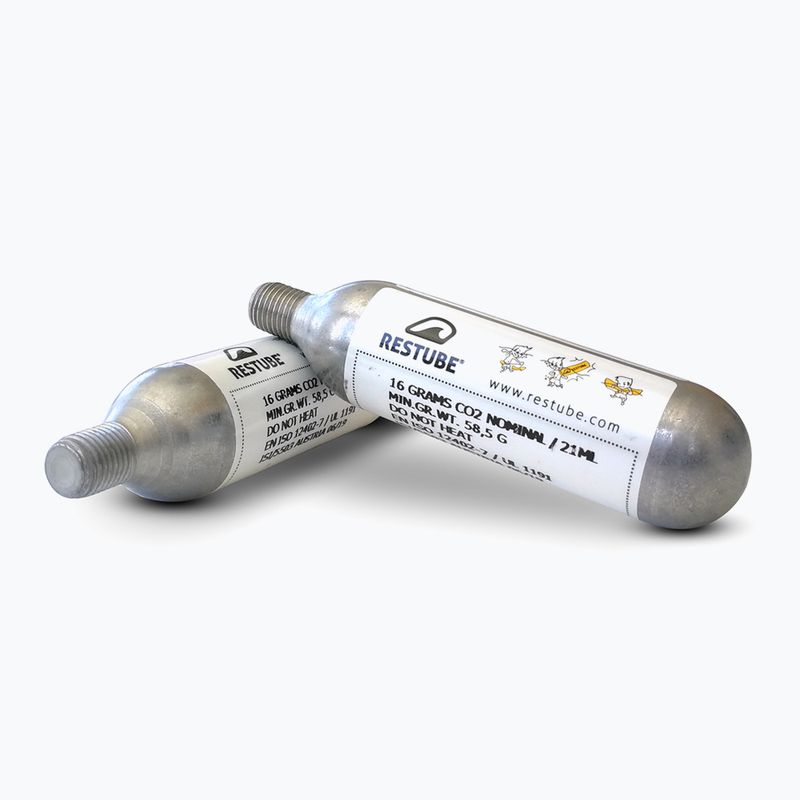 Kasetė CO2 Restube CO2 Cartridges 10 vnt. 16 g 2