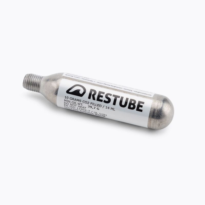CO2 kasetės (2 vnt. 10,9 g), skirtos Restube paplūdimio plūduriams MRA0001
