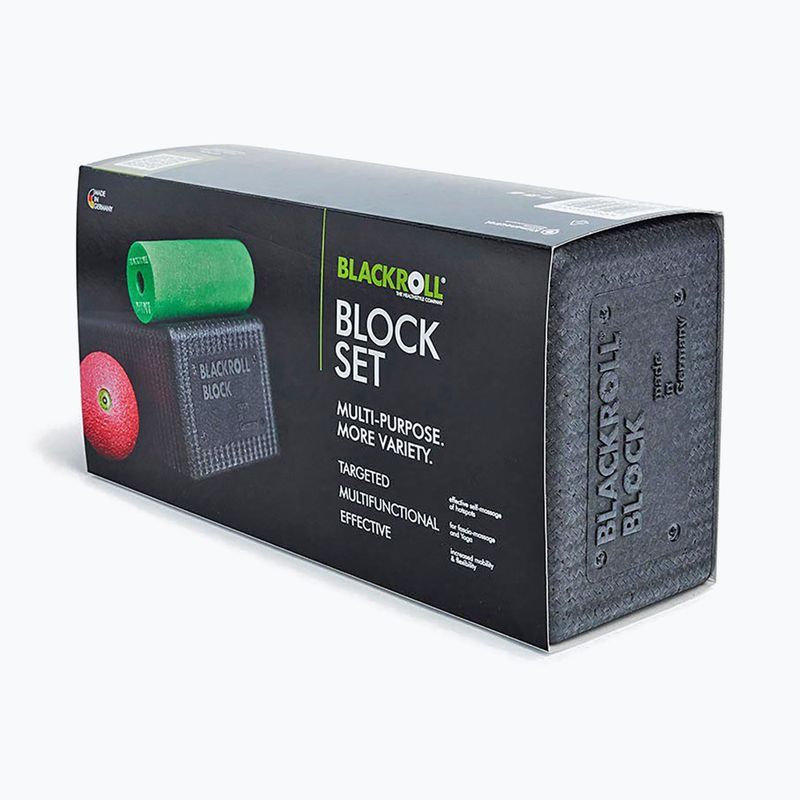 Jogos reikmenų rinkinys BLACKROLL Block black/ green/ pink 4