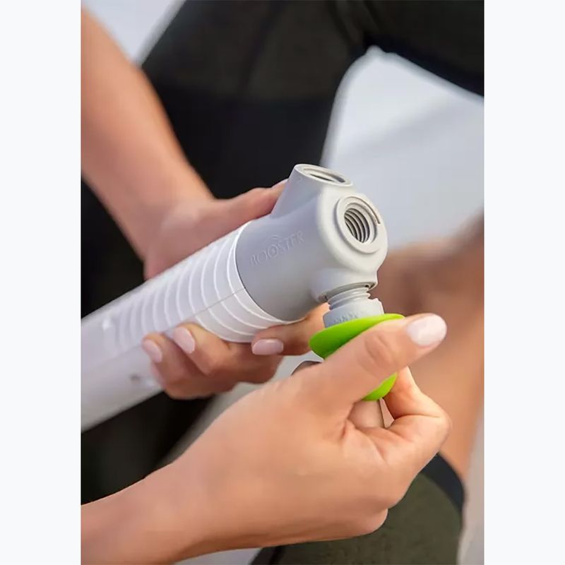 Masažuoklio antgalių rinkinys BLACKROLL Booster Head white/green/black 2