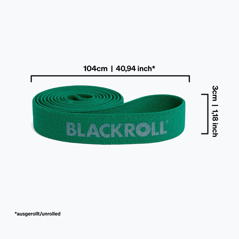 Treniruočių juosta BLACKROLL Super Band green 2
