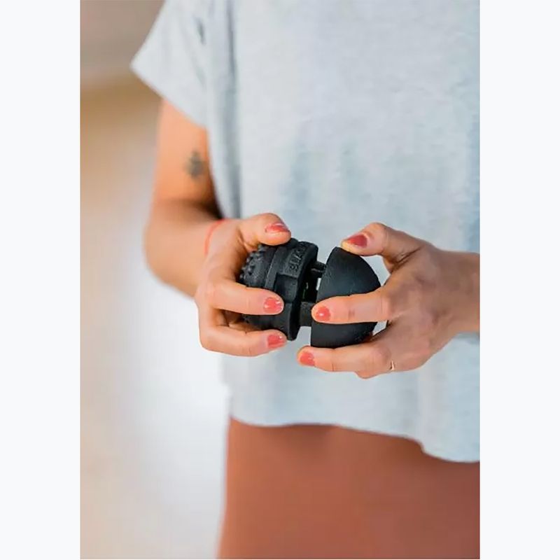 Masažuoklio antgalių rinkinys BLACKROLL Trigger Twister black 5