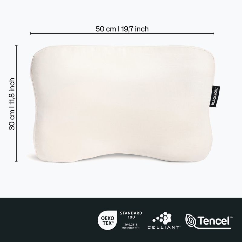 Pagalvės užvalkalas BLACKROLL Premium Comfort Pillow off white 3