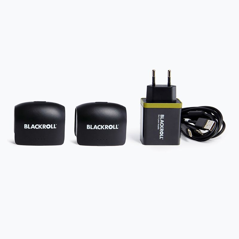 Atkūrimo kojų movos BLACKROLL Compression Boots Infinity Batteries 2.0 black 2