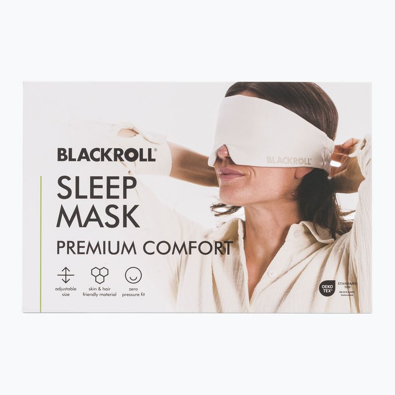 Kaukės akių juosta BLACKROLL Premium Comfort Sleep off white 5
