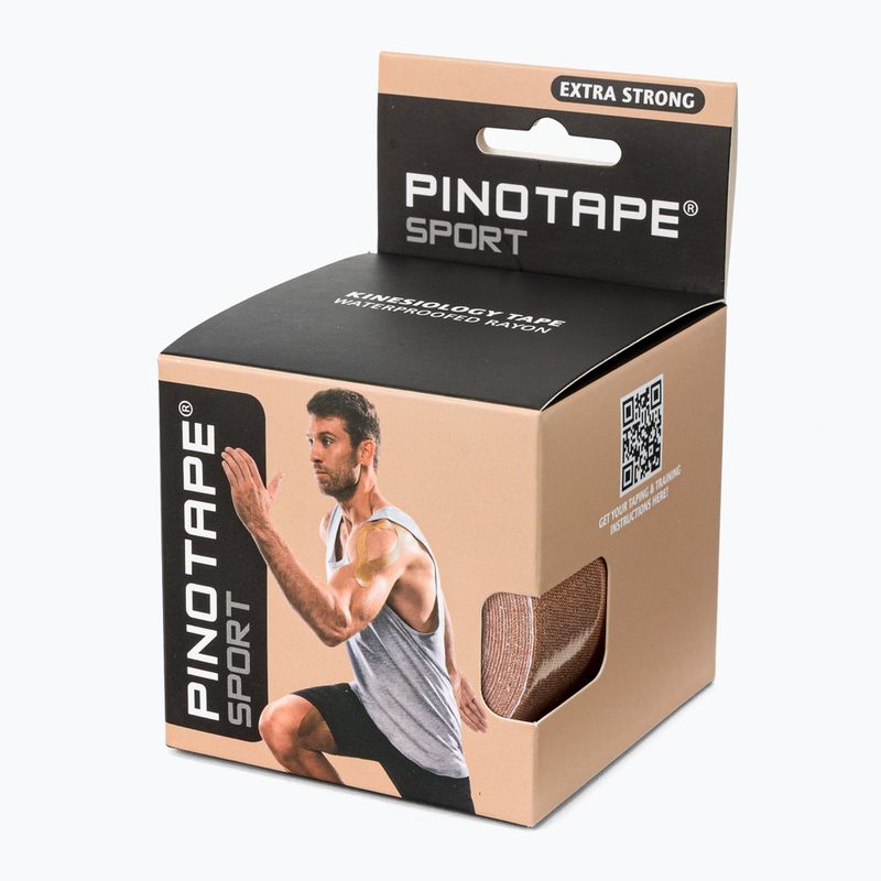 PinoTape Prosport kineziotape smėlio spalvos 45096