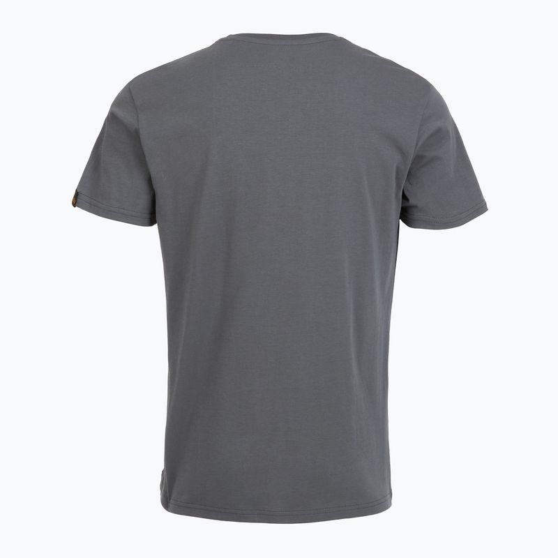 Vyriški marškinėliai Alpha Industries Basic greyblack 6