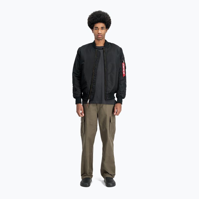 Vyriška striukė Alpha Industries MA-1 VF 59 Long Vintage Fit black 2