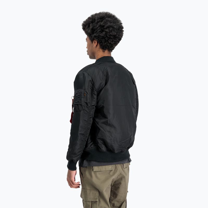 Vyriška striukė Alpha Industries MA-1 VF 59 Long Vintage Fit black 3