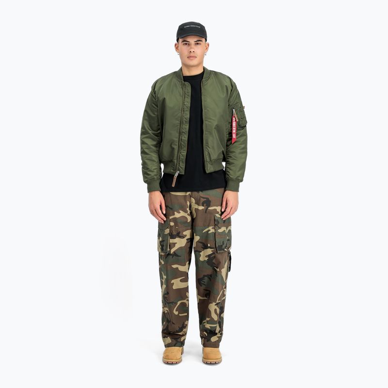 Vyriška striukė Alpha Industries MA-1 VF 59 Vintage Fit Bomber dark green 2
