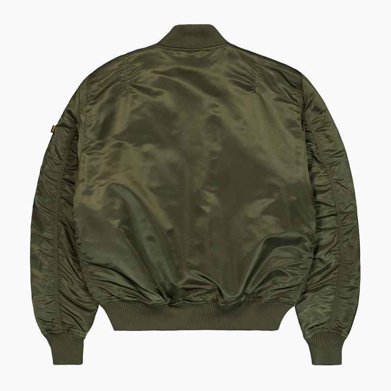 Vyriška striukė Alpha Industries MA-1 VF 59 Vintage Fit Bomber dark green 7
