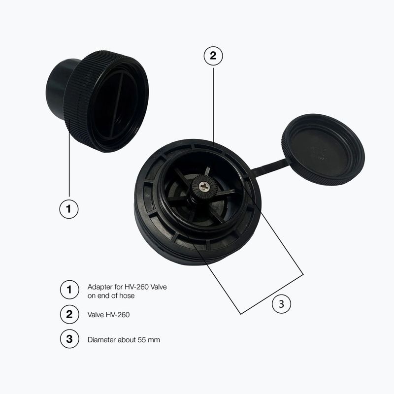 Žarna pompai SPINERA EPDM 2mx40mm 2