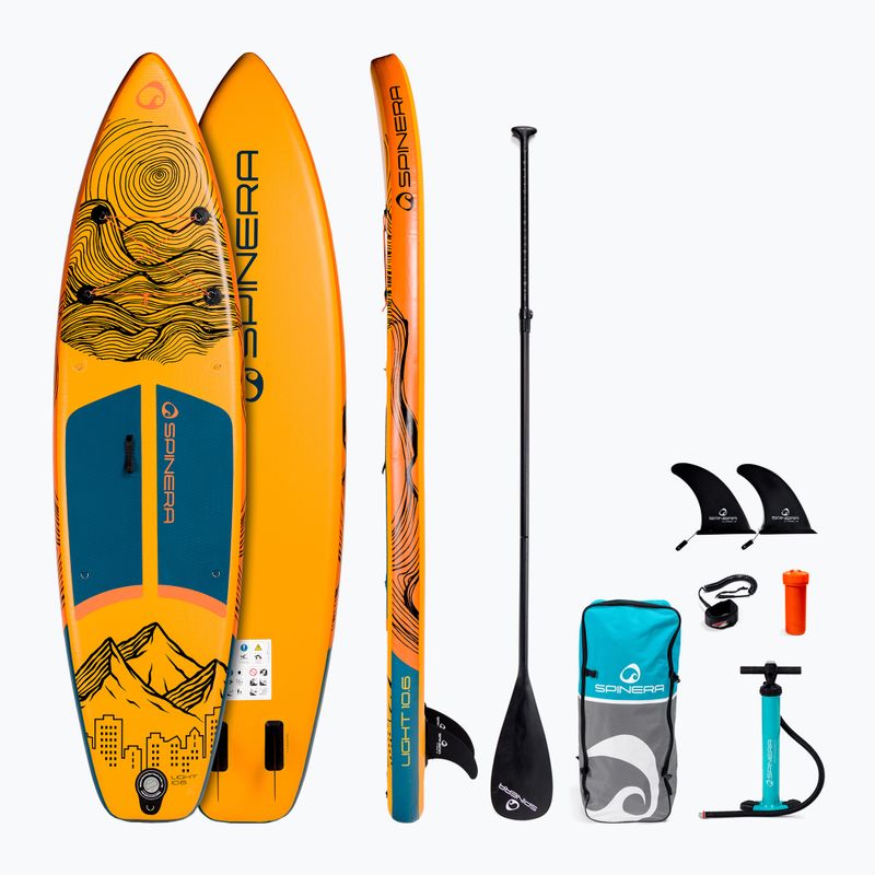 SUP SPINERA Light ULT lenta 10'6'' geltona 21116