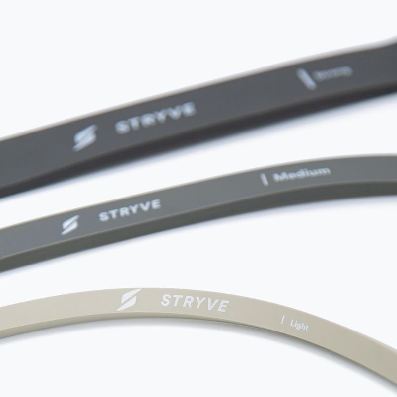 Pasipriešinimo juostų rinkinys STRYVE Power Band 3 pack blackgrey/beige 3