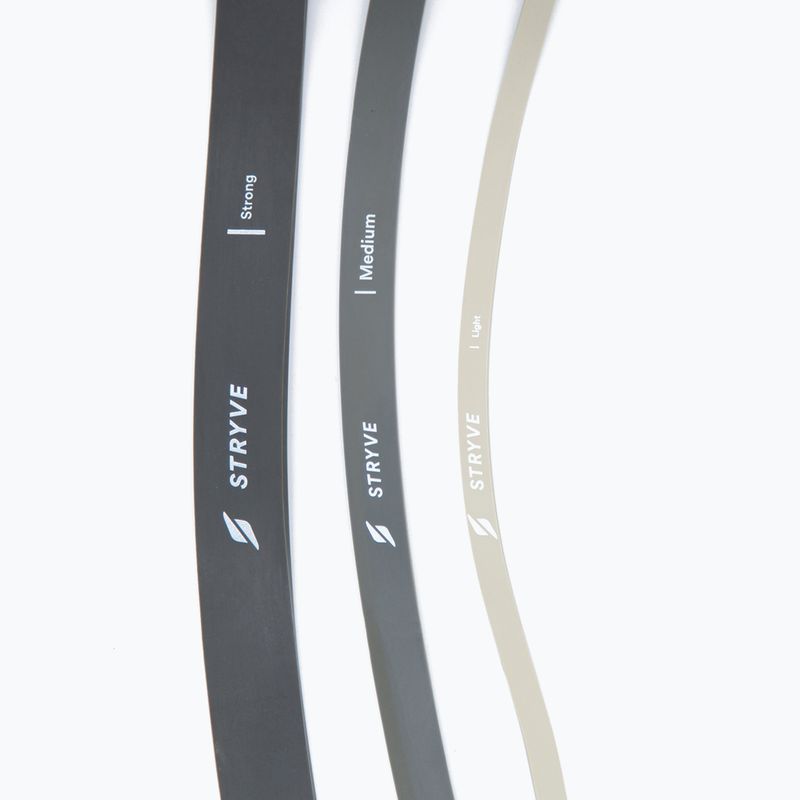 Pasipriešinimo juostų rinkinys STRYVE Power Band 3 pack blackgrey/beige 4