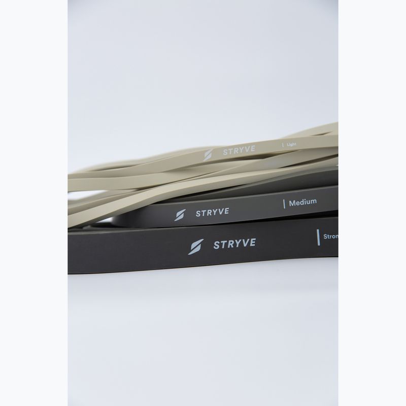 Pasipriešinimo juostų rinkinys STRYVE Power Band 3 pack blackgrey/beige 5