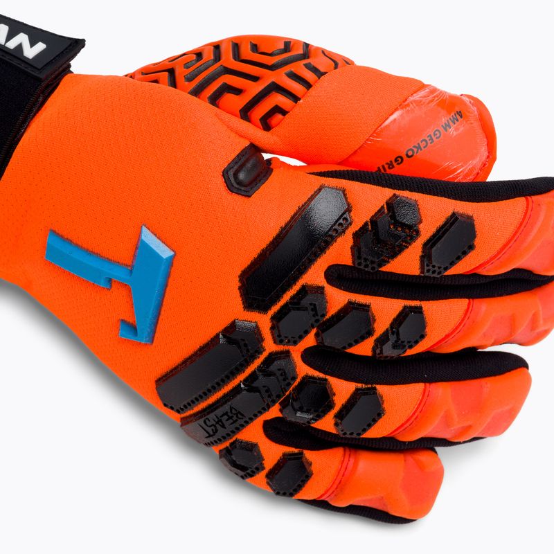 T1TAN Shocking Beast 2.0 vartininko pirštinės oranžinės 202104 3