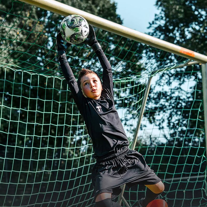Vaikiškos vartininkų pirštinės T1TAN Fluo Beast 3.0 Junior FP black 5