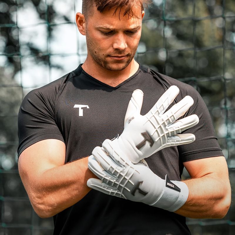 T1TAN Beast 3.0 Goalkeeper Gloves white 5