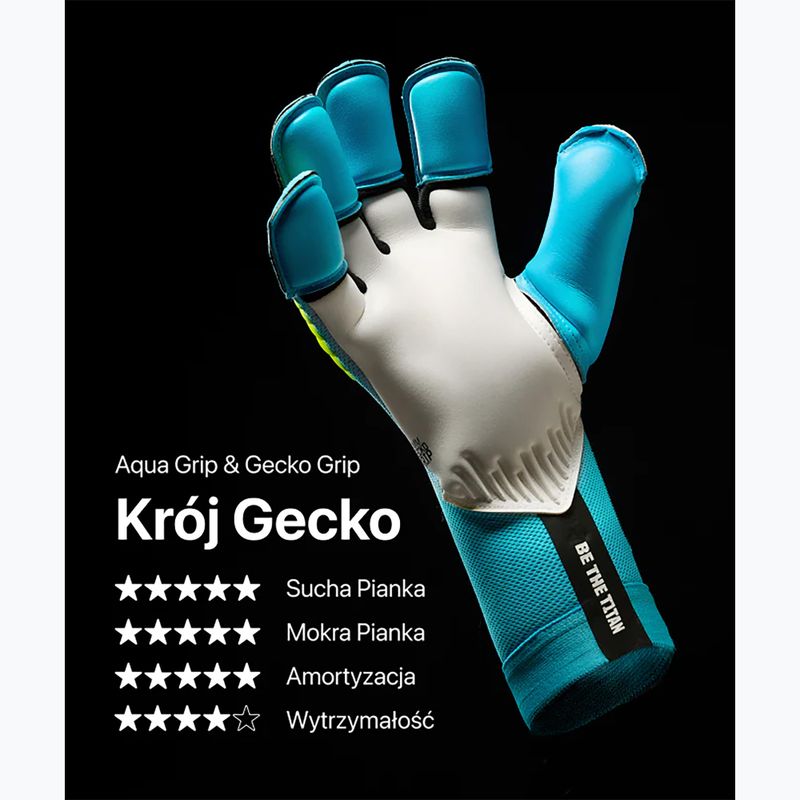 Vartininko pirštinės T1TAN Rebel 2.0 Sky Blue FP blue 4